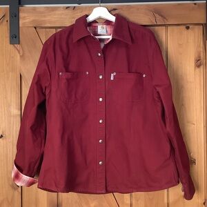 Carhartt Womens Canvas Utility Barn Chore Coat Workwear XL